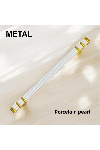 Porcellana Perla (16cm)-Capac metalic din aluminiu pentru dulap sertar mobilier bucătărie baie mâner mâner 160mm-STK3337