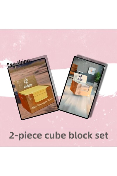 ORCOPY Ököp 8X8 Sky Pattern Dough Note Block 1St 80Gr and 2St 60Gr