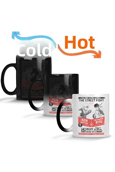 Baskı Dükkanı كوب ستريت فايتر ذا ستريت فايت ماجيك كوب بورسلين