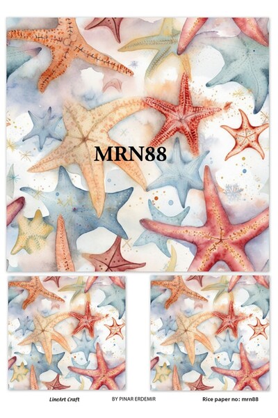 LİNEART Lineart Brass Decopage Paper No:Mrn88