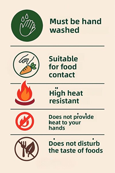 Ülgenev Set of 4 Varnished Bamboo Spoons – Sauce, Rice, Food and Serving Spoons