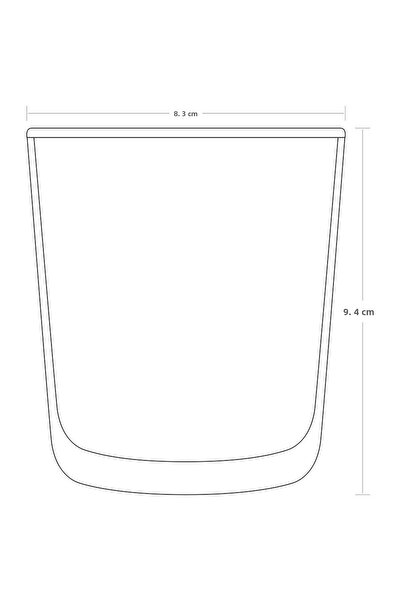 Paşabahçe Estrella 520542   Set of 4 Water Glasses - 305Cc