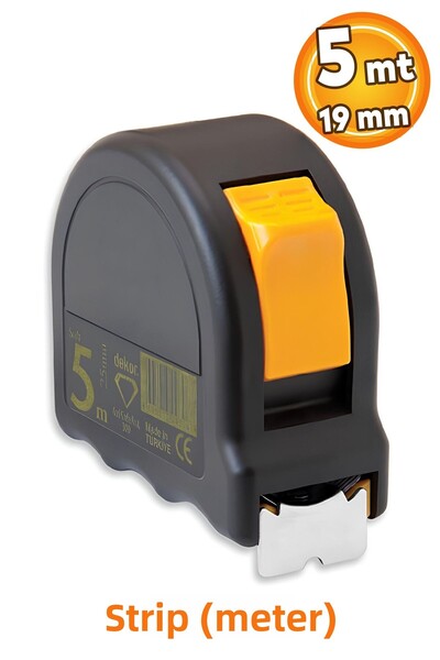 Badem10 5 metri x 19 mm bandă moale - măsurarea lungimii