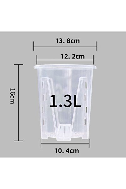 Generic Planting water rooting pot 1.3L j-1313