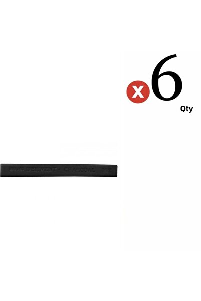 Derwent Compressed Charcoal Dark Stick (dark) (compressed Charcoal Stick) 6 P...