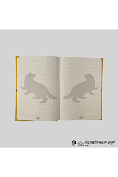 Sihir Dükkanı Hogwarts Building Notebook Hufflepuff