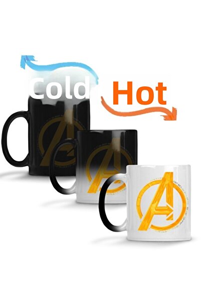 Baskı Dükkanı كوب بورسلين سحري من A De Avengers