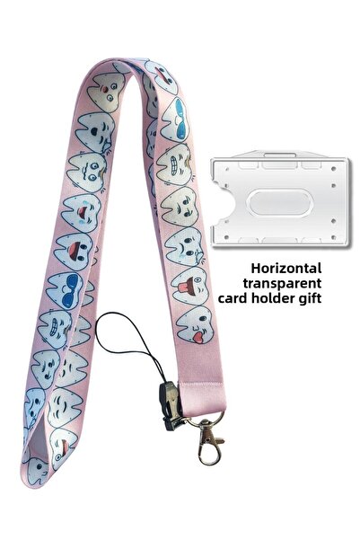 doktorbonem Dinți roz Curea pentru card pentru dentist Guler pentru card Cure...