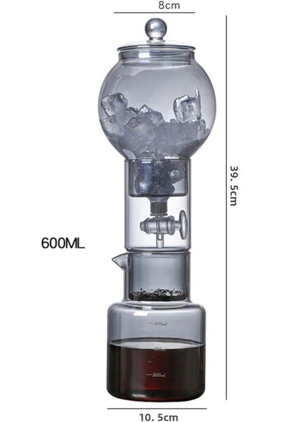 MIBRU Coffee cold brew drip tower glass