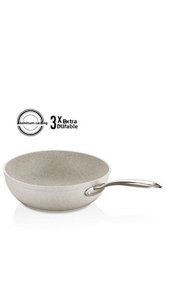 KORKMAZ مقلاة جرانيتا موديل A1267 - 28x8.5 سم