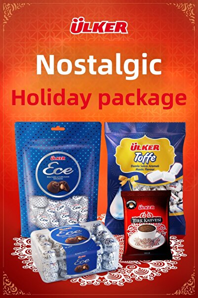Ülker باقة العيد بالشوكولاتة والقهوة الحنين