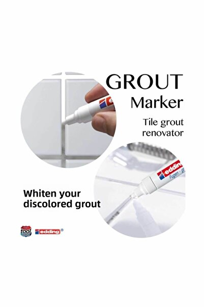Edding 8200 tile joint marker white