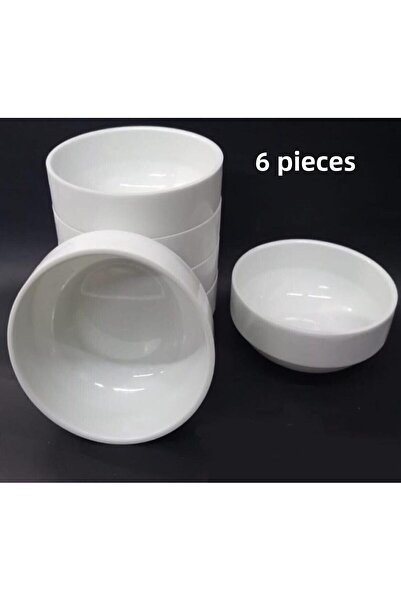 anahtarsizde 6 عبوات من وعاء حساء الميلامين غير القابل للكسر مقاس 13 سم