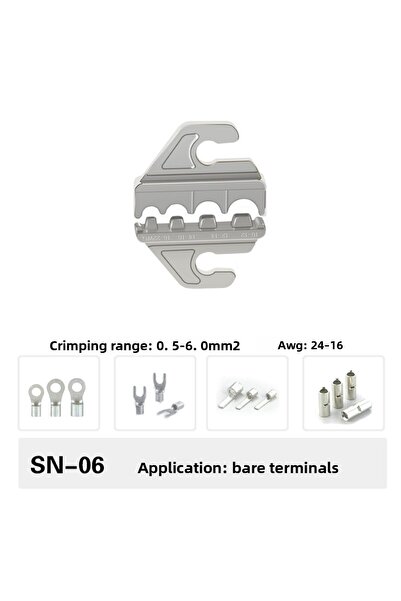 Choice1 مجموعة كماشة العقص SN-06، فك العقص، فك بفتحة 4 مم، SN-48BS/58B/02C/25...