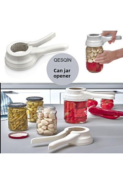 QesQin Συσκευή ανοίγματος καπακιού βάζου ανοιχτήρι κονσερβοποιημένου βάζου