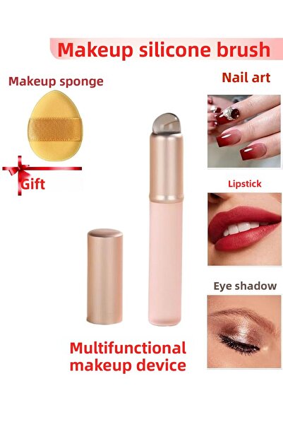 Melien Silicone Lipstick Lip Eye Nail Brush Plump Smooth Painting Apparatus E...