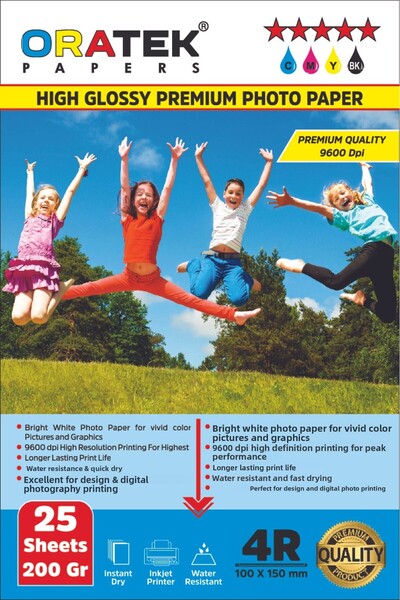 ORATEK Canon Selphy KP-108in Premium - Hârtie foto lucioasă 10x15cm 200g 25 buc.