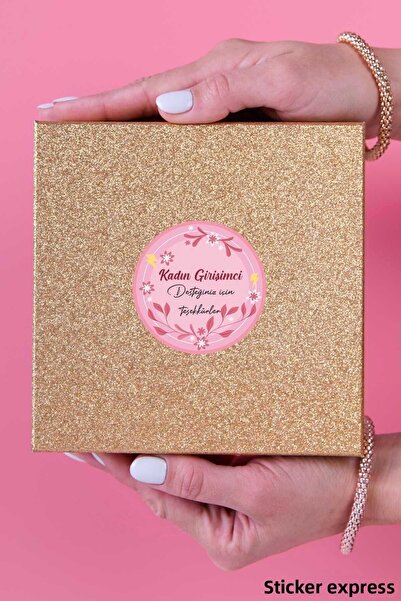 Sticker Ekspres Women's Accessories - Entrepreneur Thanks Tag, Packaging and ...