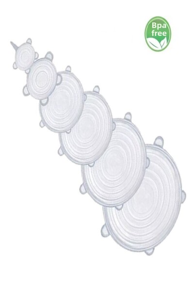 Luti Concept غطاء مطاطي من السيليكون للحفاظ على النضارة، أغطية حاوية تخزين قا...