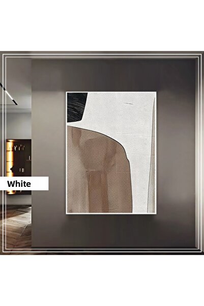 Harikabirev HARİKABİREV | CULOARE MARO GRAY ABSTRACT MODERN MODEL | TABLA DE STICLA TEMPLATA CU CADRU, SIMPLE, VERTICALA