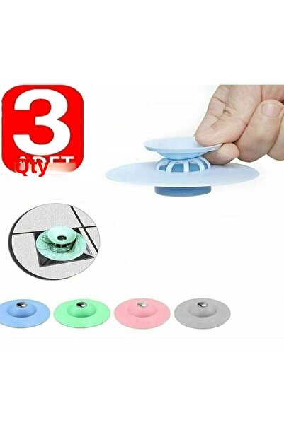 Trendyıldızı 3 قطع من سدادة تصريف الحمام والمطبخ ومصفاة حنفية