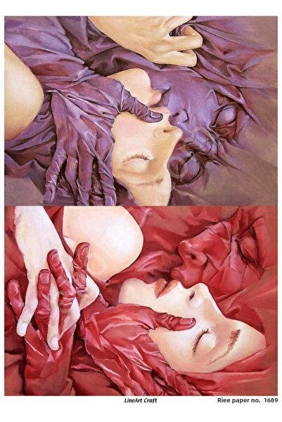 ehobici Lineart Brass Decopage Paper Model - 1689