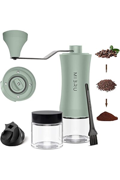 MIBRU Coffee manual grinder LE Sage with additional jar