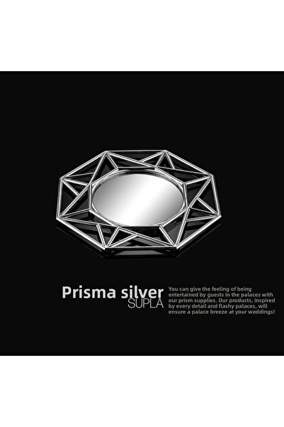 PONCİKPAZAR 6`LI PRİZMA SILVER MODEL SUPLA