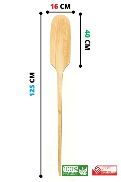 Kitchen Mania Wooden Oven Shovel Pizza Pita Lahmacun Shovel