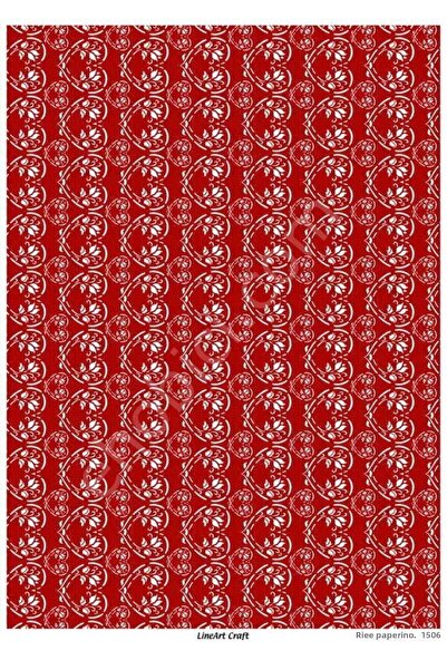 ehobici Lineart Brass Decopage Paper Model - 1506