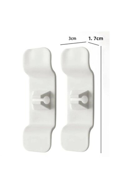 Epilons 6-Piece Practical Cable Collector Clips - for Kitchen Air Fryer, Coffee Toaster