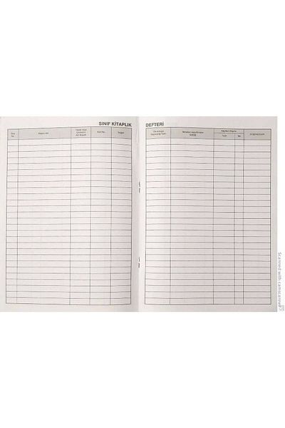 Gülpaş 152 Sheets Classroom Library Notebook, Pp Cover and 40 Sheets 20X28 Size