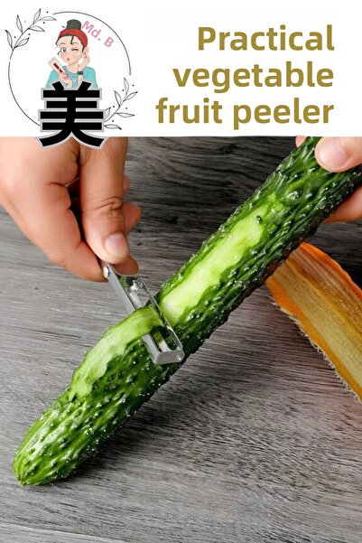 Modo Di Bellezza قطعة واحدة من مقشرة الخضروات والفواكه الاحترافية العملية - م...