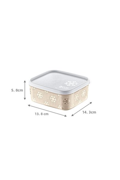 Smartware Set of 2 No Frost Storage Container Latte 700 ml