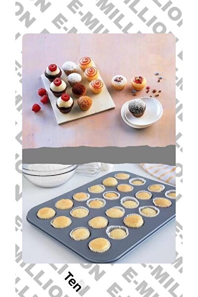 Million Cake Mold Muffin 24 Pcs