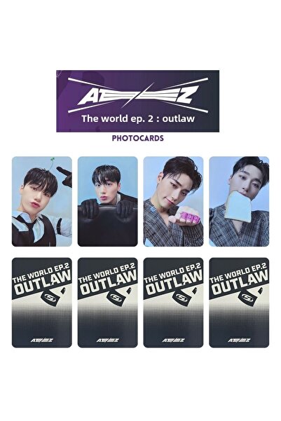 Kpop Dünyasi ATEEZ San ''The World Ep 2: OUTLAW'' مجموعة أجهزة الكمبيوتر الشخصية