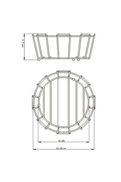 Edora Home Orange Oval Multi-Purpose Fruit and Vegetable Basket, Kitchen Organizer, Colorful, Dowry - Metal Stainless