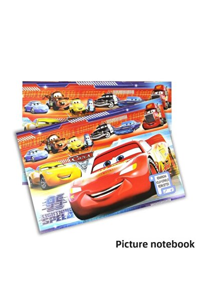 Kids Like دفتر صور كبير الحجم مكون من 24 ورقة للسيارات قابل للسحب قطعة واحدة