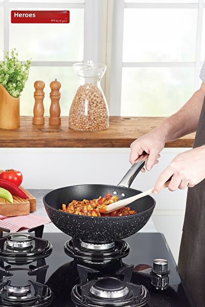 Kahramanlar Titanium Color Vok Pan