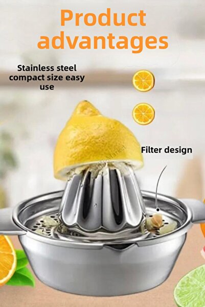 Store Stainless Steel Lemon and Pomegranate Squeezer