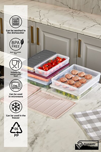 Leonsas 2 Pieces 1 Lt. Storage Container