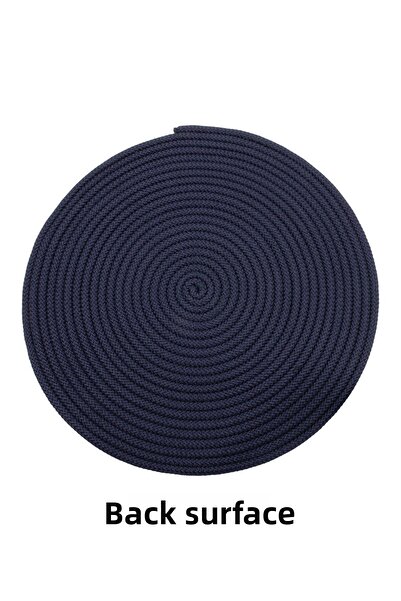 Klappe Design Single Wicker-Jute Flat American Service Plate 35cm X 35cm