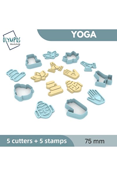 Olympos Atölye Yoga |   Cookie - Sugar Dough - Play Dough Mold Set