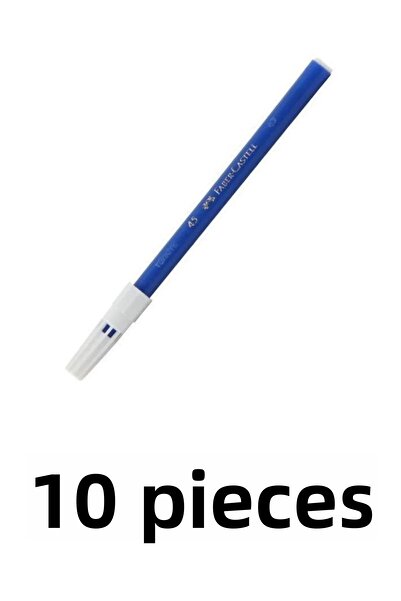 Faber Castell 10 أقلام لباد زرقاء