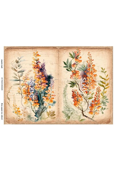 LİNEART ورق زخرفي نحاسي LineArt - LA-SLKM3