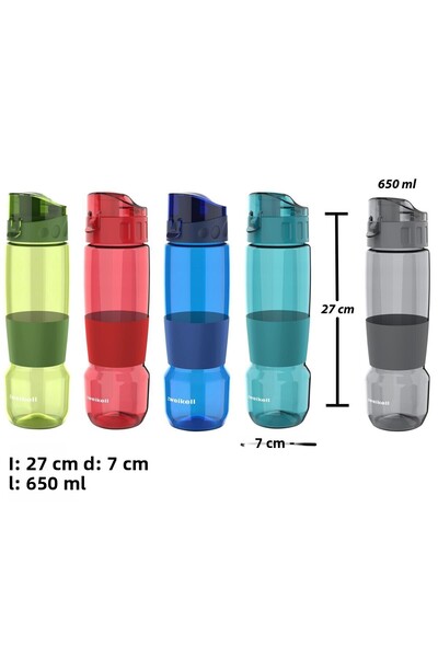zweikell 650 ml Bpa Free Tritan Pivot Sleeve - Water Bottle