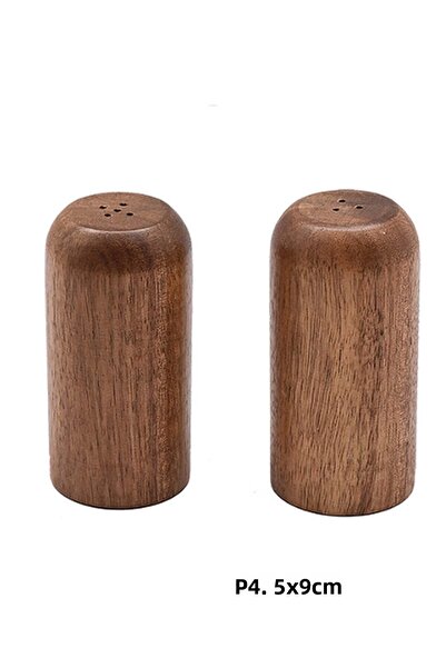 SepetçiBaba Akasya 2-Piece Salt Shaker - 115S2A