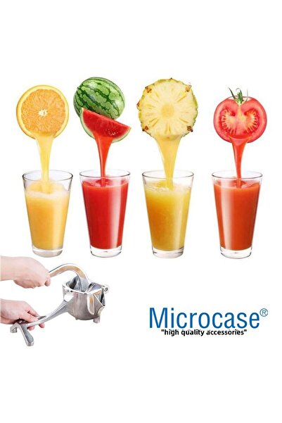 Microcase Convenient Stainless Metal Citrus Juicer - Al4878