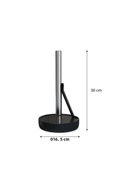 Prima Nova Black Paper Towel Holder - Primanova