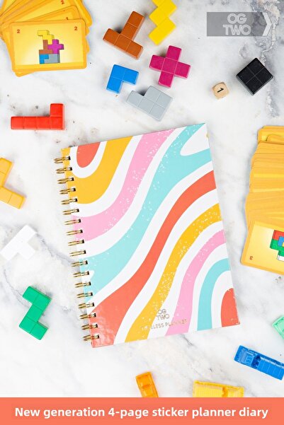 OGTWO Αγάντερης ποιότητας 17x24 εκ. Αυτοκόλλητο Αδιάκοπο Προγραμματισμό Εβδομ...